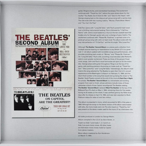 The Beatles Second Album Mono 2024 Lp Vinyl