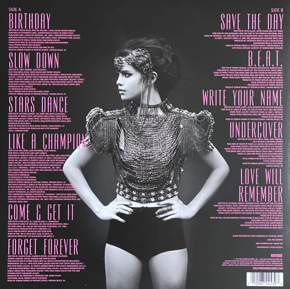 Selena Gomez Stars Dance Exclusive Glitter Splatter Lp Vinyl