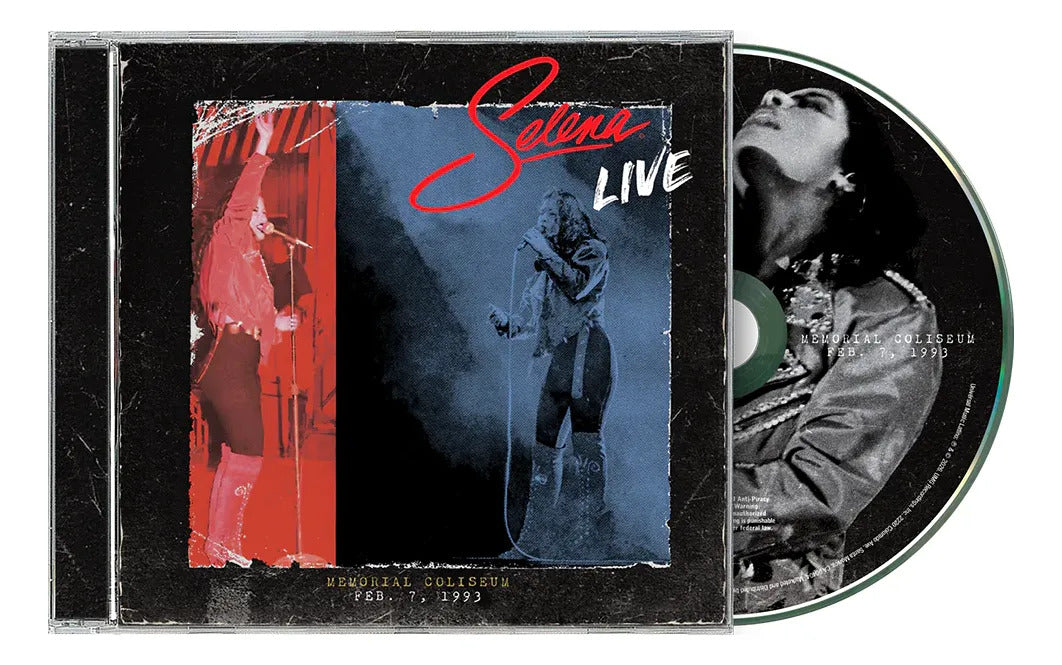 Selena Live Memorial Coliseum Corpus Christi Texas Cd