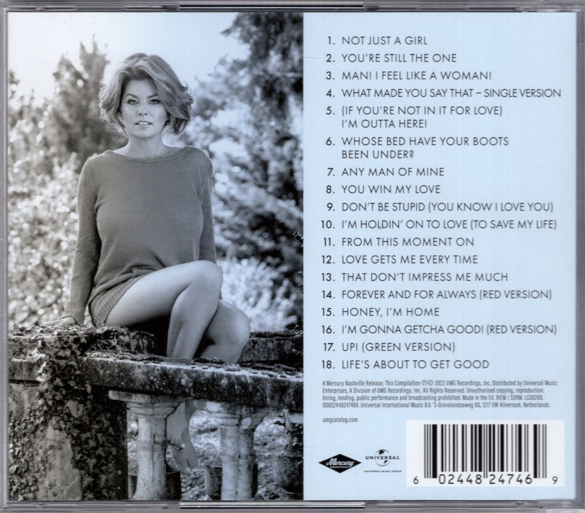 Shania Twain Not Just A Girl / The Highlight Disco Cd