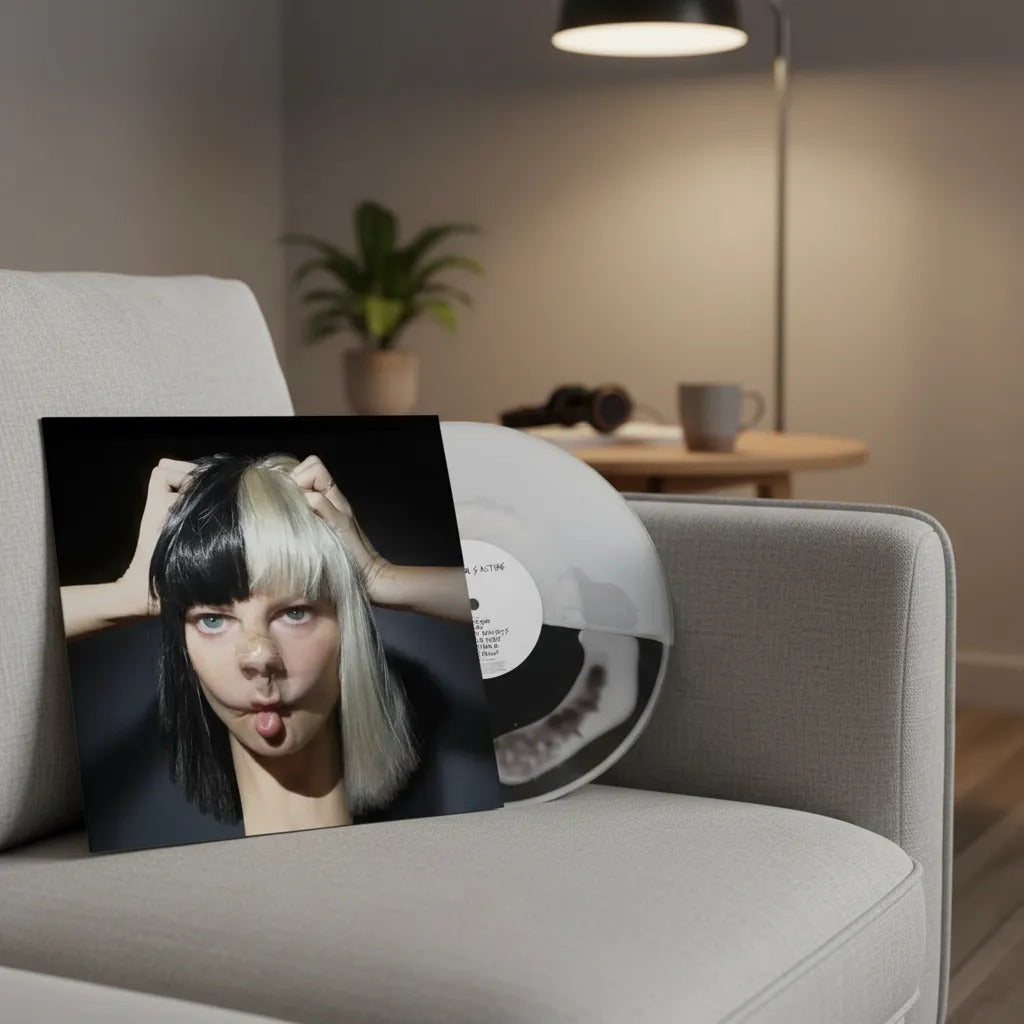 Sia This Is Acting Exclusive Black & White Liquid Lp Vinyl