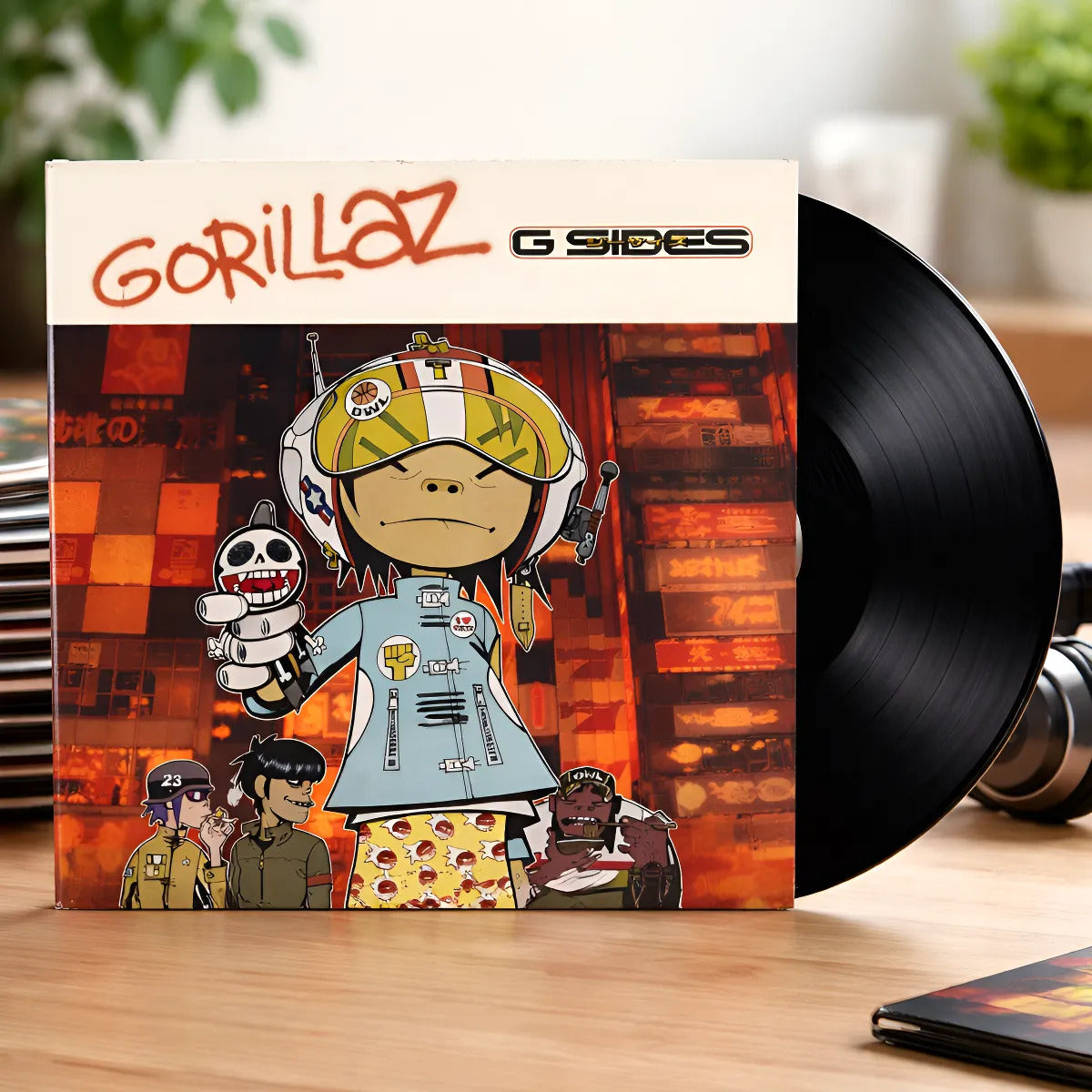 Gorillaz G Sides Lp Acetato Vinyl