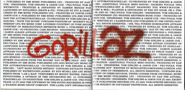 Gorillaz G Sides Disco Cd Estándar