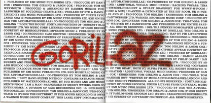 Gorillaz G Sides Disco Cd Estándar