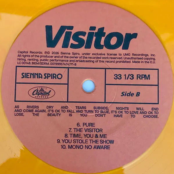 Sienna Spiro Visitor Lp Vinyl