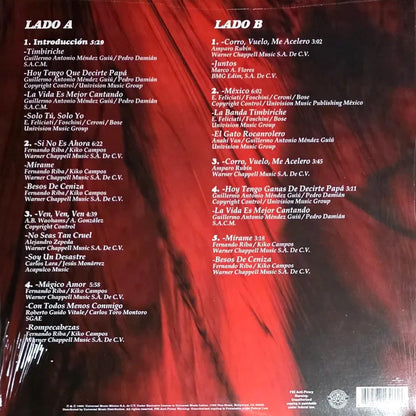Timbiriche Clasico Simphonic Lp Vinyl
