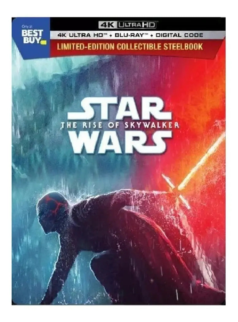 Star Wars Episodio 9 Ascenso Skywalker Steelbook 4k Ultra Hd