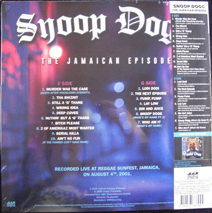 Snoop Dogg The Jamaican Episode Lp Vinyl