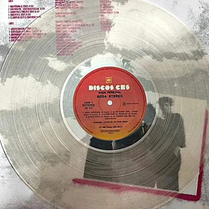 Soda Stereo Nada Personal Lp Vinyl