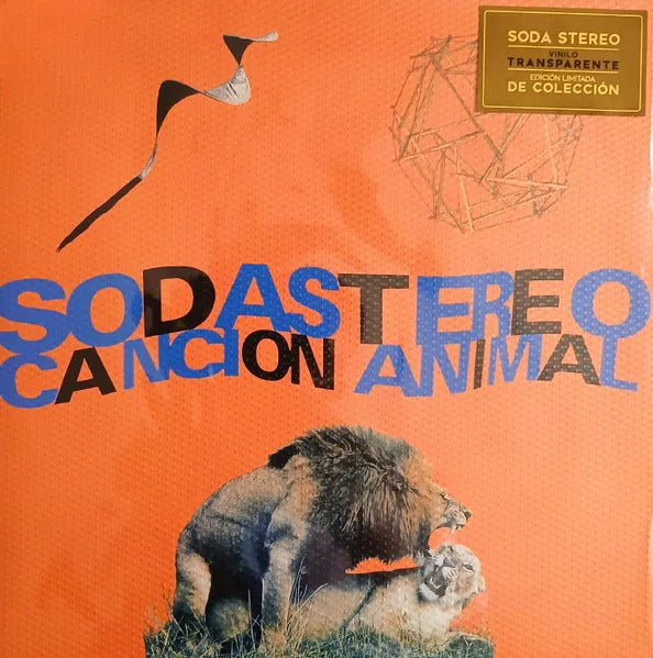 Soda Stereo Canción Animal Lp Vinyl Clear