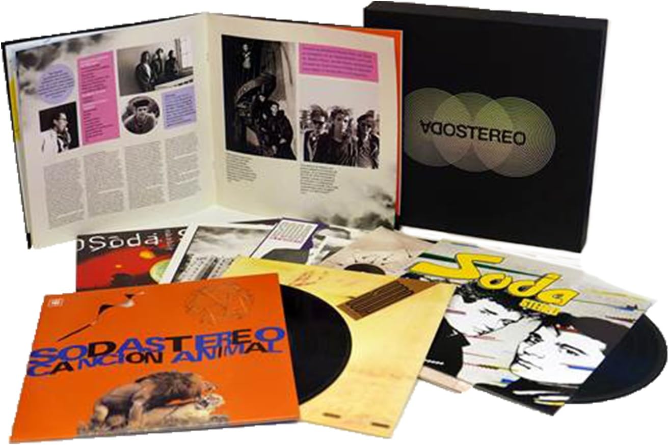 Soda Stereo Caja Negra 7 LP Vinyl