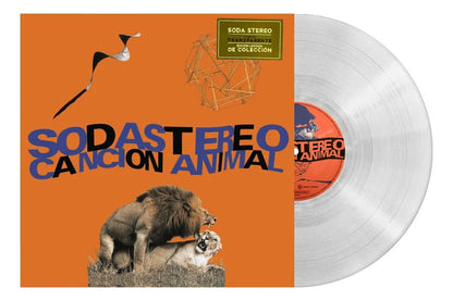 Soda Stereo Canción Animal Lp Vinyl Clear