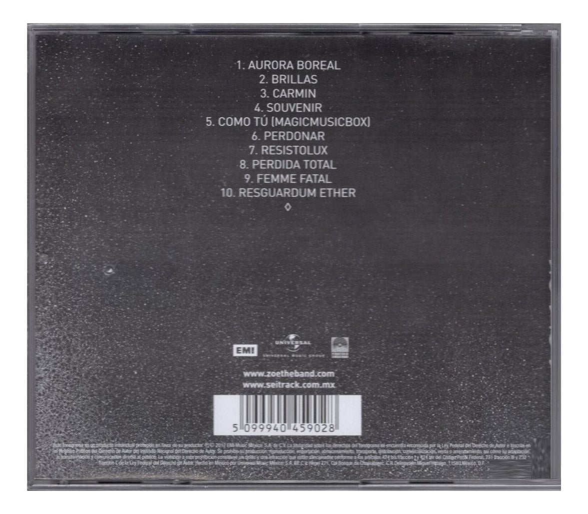 Leon Larregui - Solstis - Disco Cd (10 Canciones)