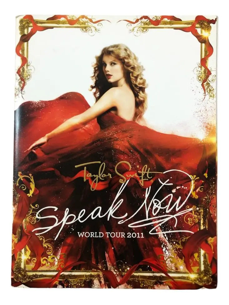 Taylor Swift World Tour Fearless & Speak Now 2 Revistas Book