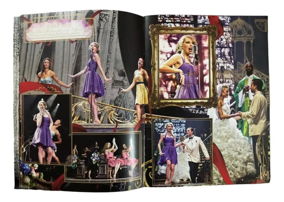 Taylor Swift World Tour Fearless & Speak Now 2 Revistas Book