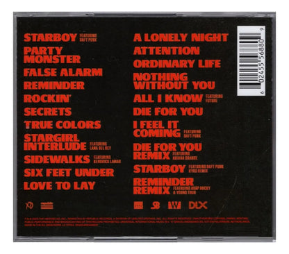 The Weeknd Starboy Deluxe Disco Cd