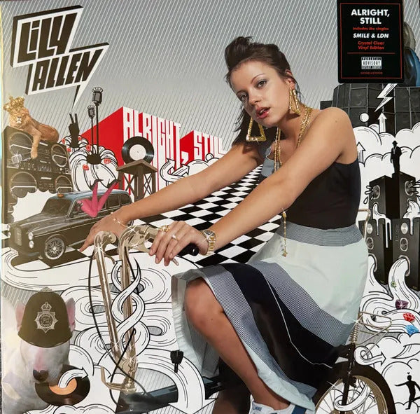 Lily Allen Alright, Still Crystal Clear Lp Vinyl