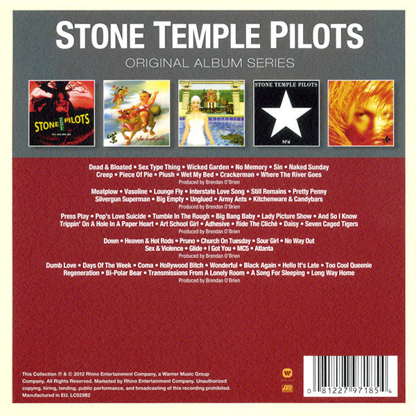 Stone Temple Pilots Original Album Series 5 Discos Cd Digipack