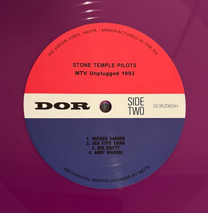 Stone Temple Pilots Mtv Unplugged 1993 Lp Vinyl