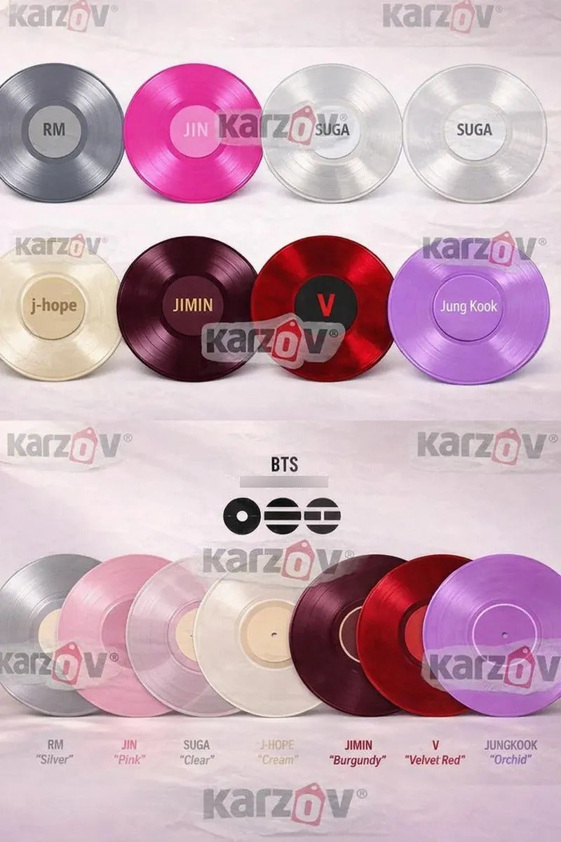 Bts The 5th Album Arirang Lp Vinyl Clear Suga