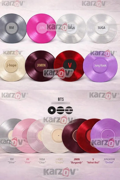 Bts The 5th Album Arirang Lp Vinyl Clear Suga
