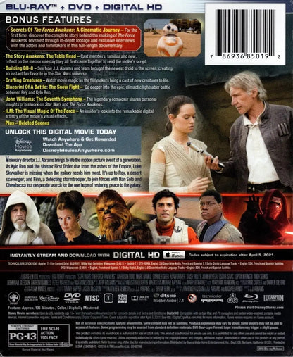 Star Wars Episodio 7 Despertar De La Fuerza Target Blu-ray