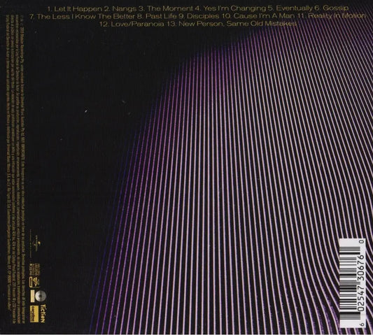 Tame Impala Currents Cd Digipack