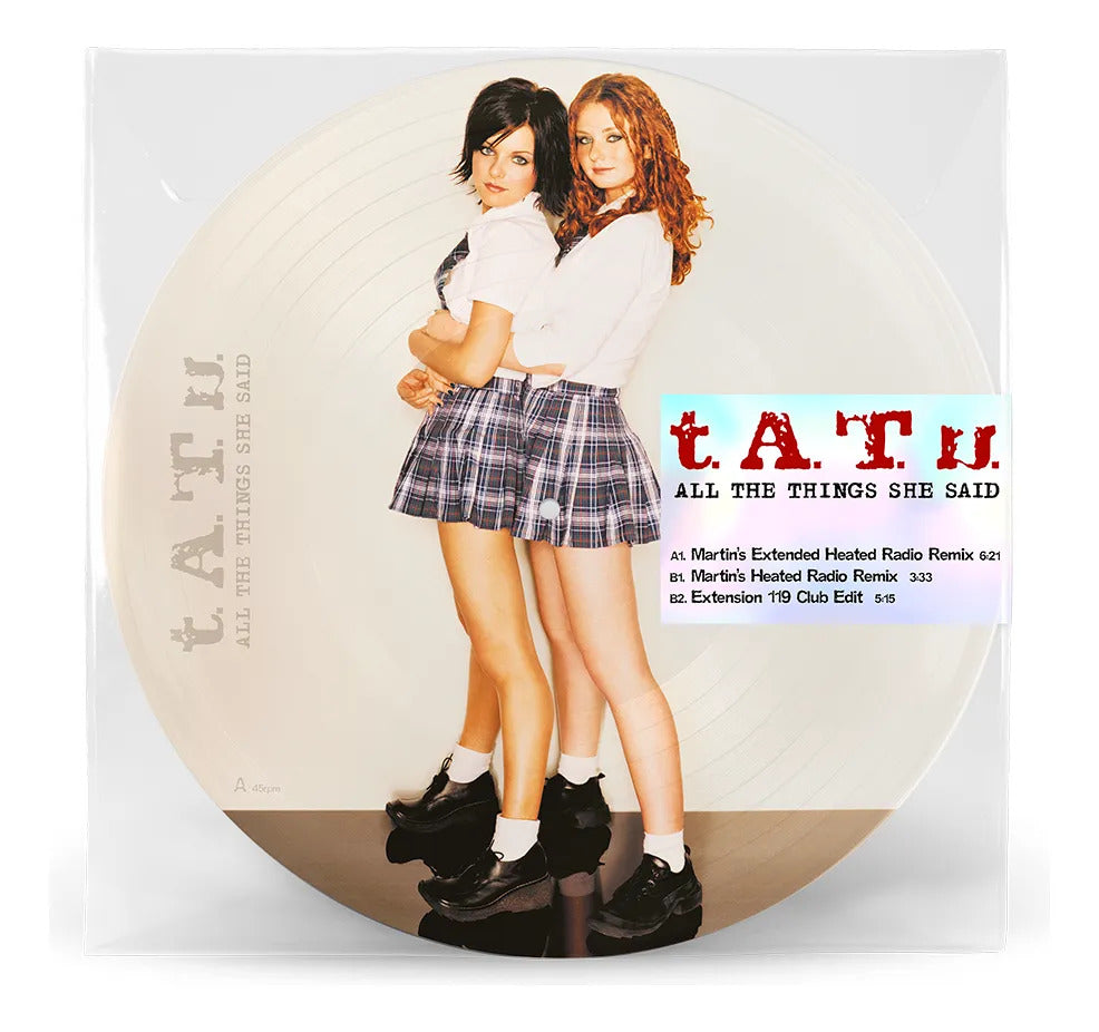 Tatu T.a.t.u. All The Things She Said Picture Lp Vinyl