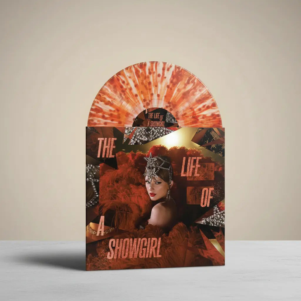 Taylor Swift The Life Of A Showgirl Champagne Red Lp Vinyl