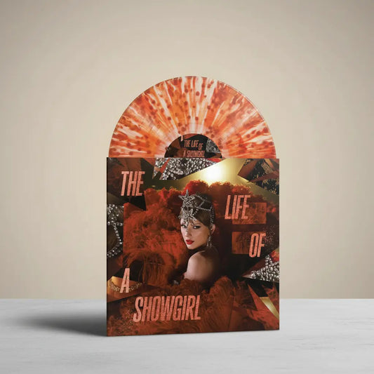 Taylor Swift The Life Of A Showgirl Champagne Red Lp Vinyl