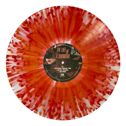 Taylor Swift The Life Of A Showgirl Champagne Red Lp Vinyl