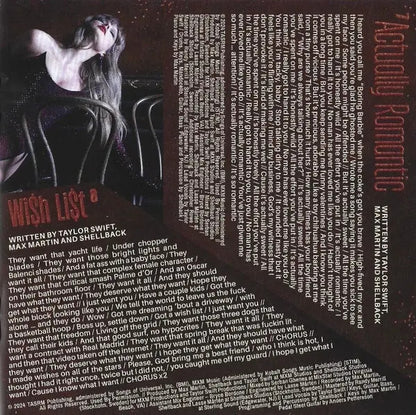 Taylor Swift The Life Of A Showgirl Cd 2025 Island