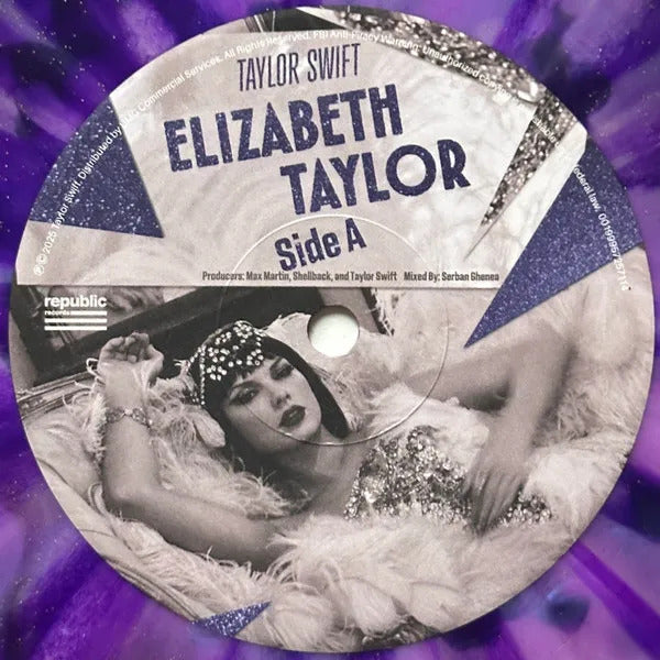 Taylor Swift Elizabeth Taylor Rsd 2026 Cry My Eyes Vinyl