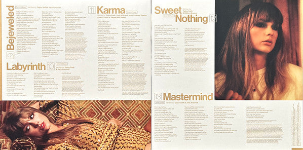 Taylor Swift Midnights Blood Moon Edition Lp Vinyl