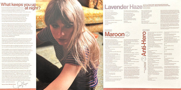 Taylor Swift Midnights Blood Moon Edition Lp Vinyl