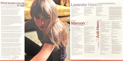 Taylor Swift Midnights Blood Moon Edition Lp Vinyl