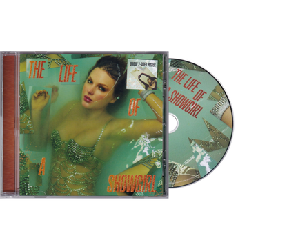 Taylor Swift The Life Of A Showgirl Disco Cd + Poster