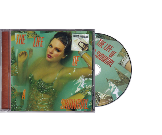 Taylor Swift The Life Of A Showgirl Disco Cd + Poster