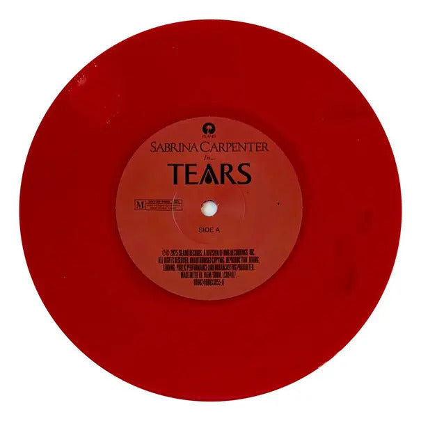 Sabrina Carpenter Tears Lp 7 Pulgadas Vinyl