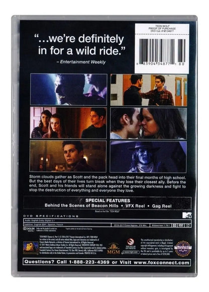 Teen Wolf Sexta Temporada 6 Seis Parte 1 Uno Dvd