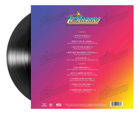 Los Temerarios Fue Un Juego Lp Vinyl