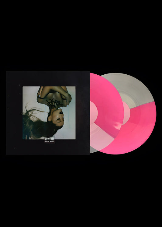 Ariana Grande Thank U Next 2 Lp Vinyl Half Clear Pink