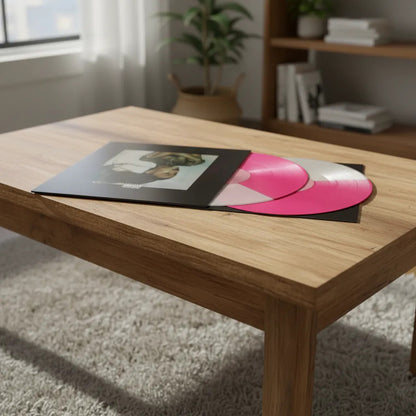 Ariana Grande Thank U Next 2 Lp Vinyl Half Clear Pink