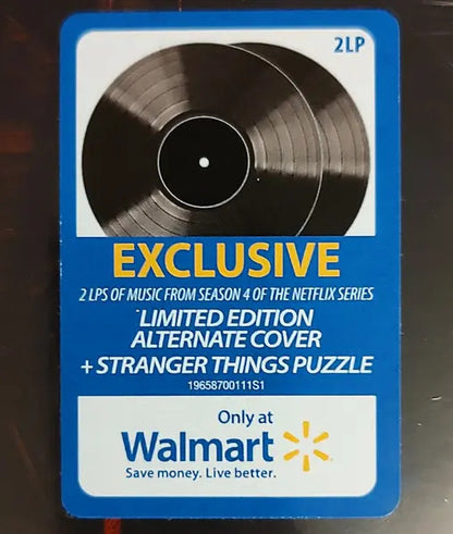 Stranger Things Temporada 4 Sountrack 2 Lp Black Vinyl