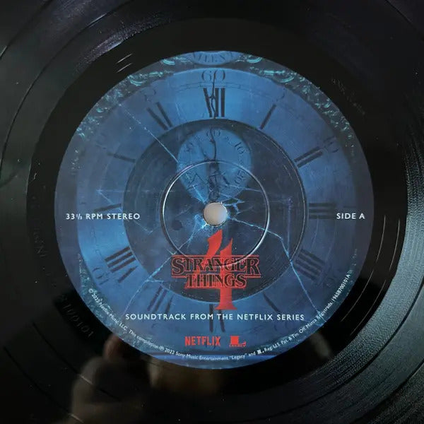 Stranger Things Temporada 4 Sountrack 2 Lp Black Vinyl