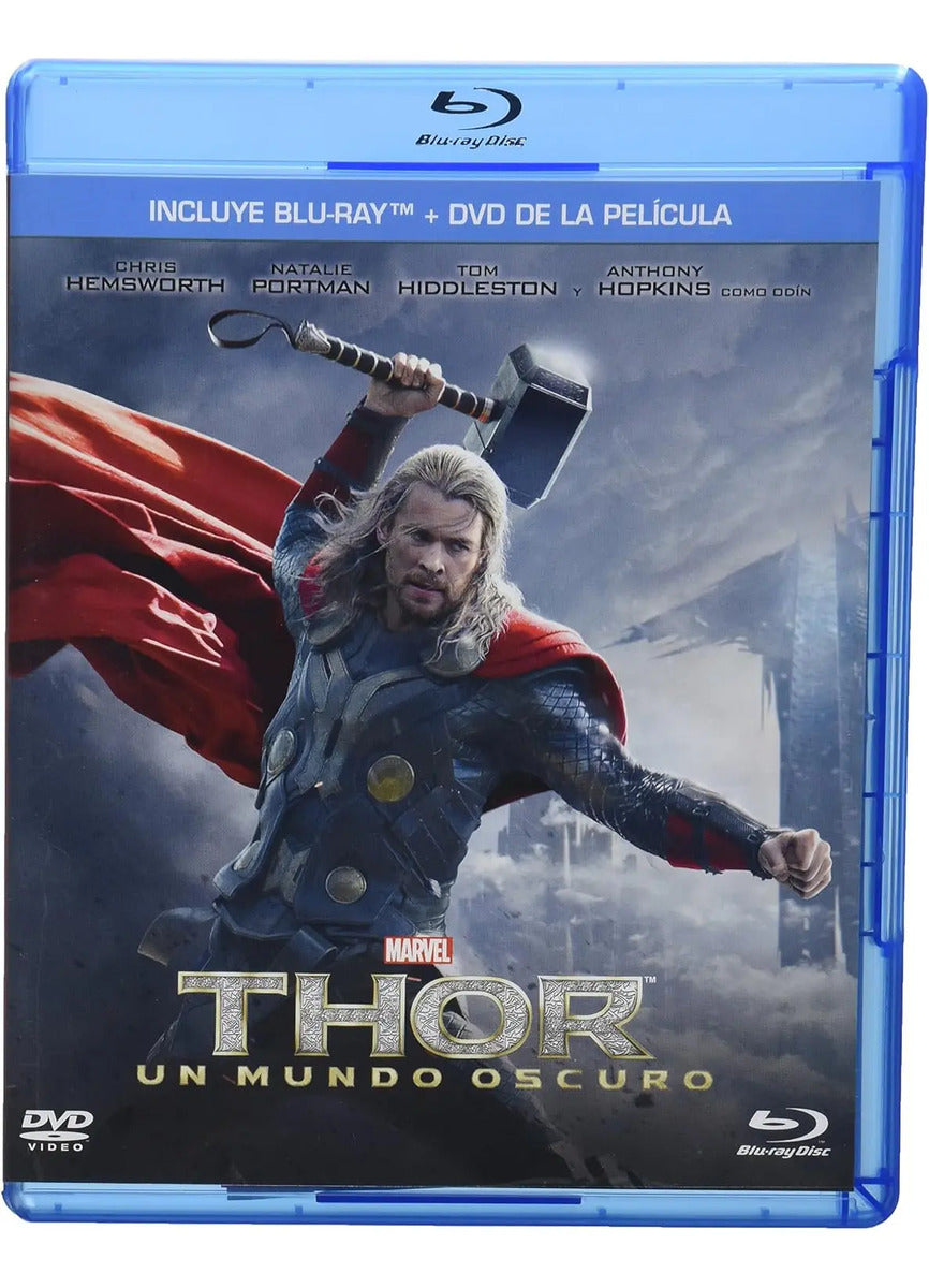 Thor 2 Un Mundo Oscuro Pelicula Blu-ray + Dvd