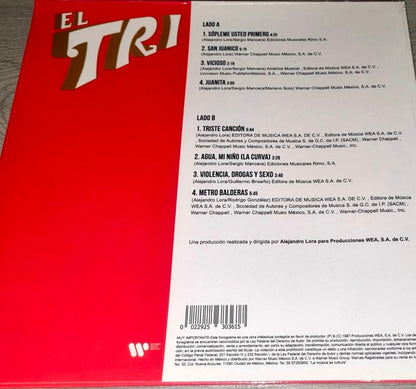 El Tri Simplemente 40 Aniversario Lp Vinyl 40 Aniversario