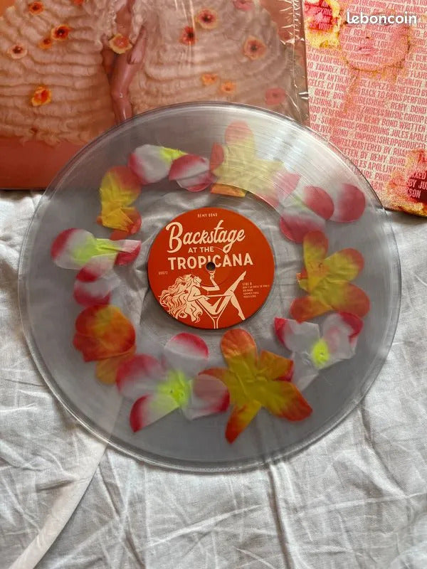 Remy Bond Backstage At The Tropicana Con Flores Reales Vinyl