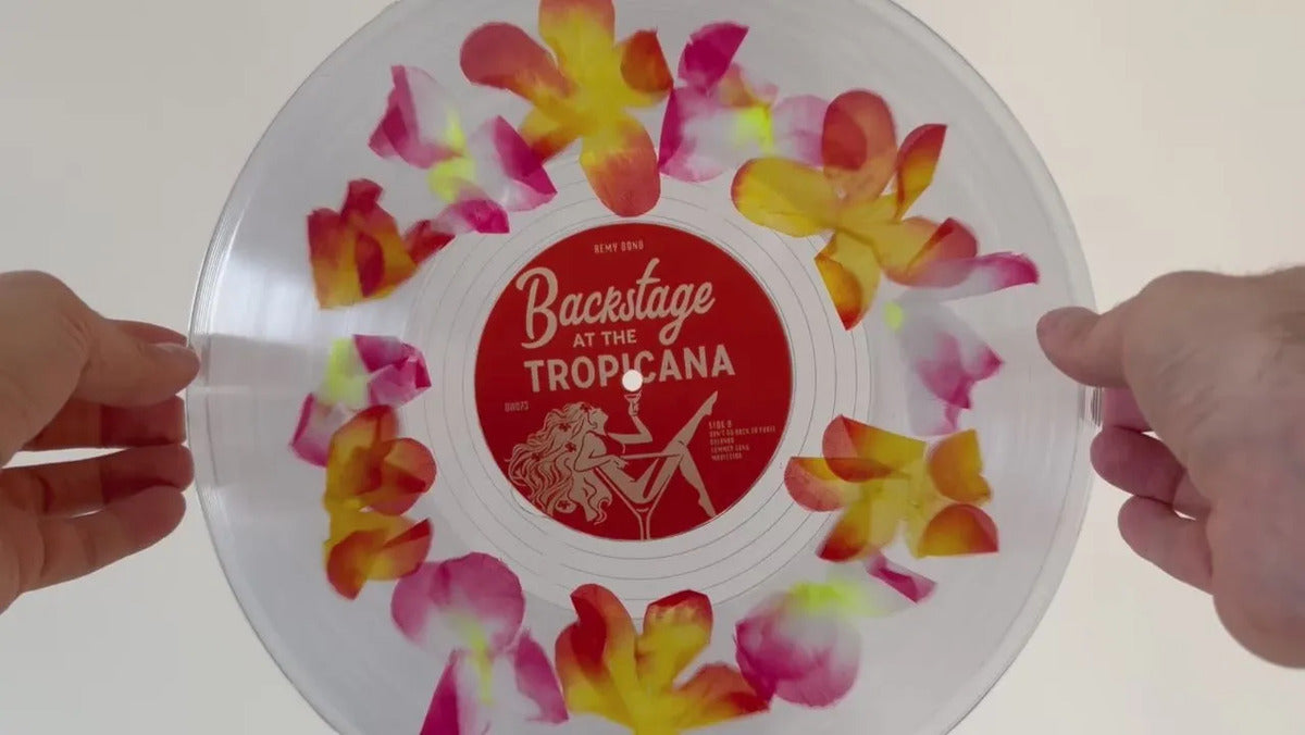 Remy Bond Backstage At The Tropicana Con Flores Reales Vinyl