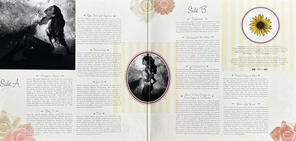 Ariana Grande Yours Truly Lp Vinyl Clear & White Swirl Repress